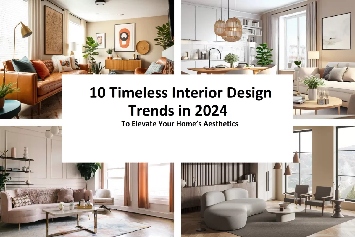 10 Timeless Interior Design Trends in 2024